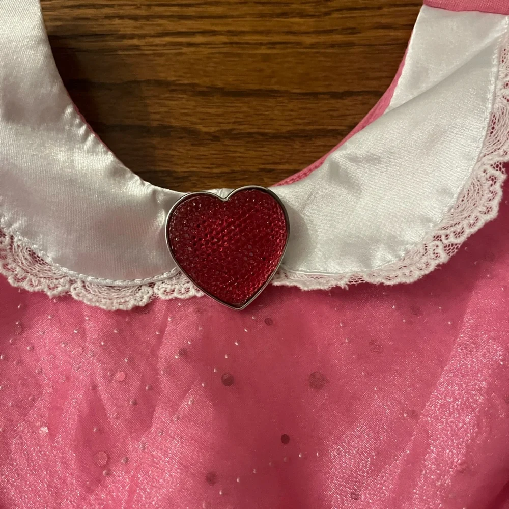DISNEY BABY Minnie Mouse Costume Pink Dress Ears 6-12mo